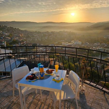 Top Sky View - Studio Panorama Veliko Tărnovo Exteriör bild